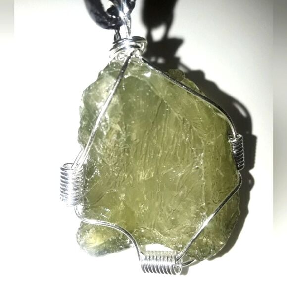 Hand CRAFTED Pyrite Chakra Vibrations stone necklace - Picture 8 of 10